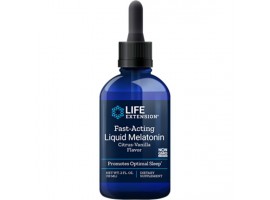 Life Extension Fast-Acting Liquid Melatonin, 2 fl oz (59 mL)
